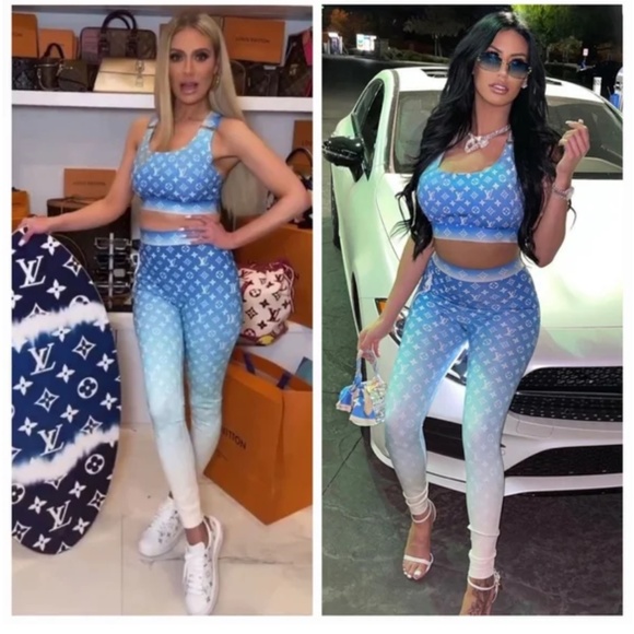 Authentic Louis Vuitton Monogram ombré Sporty Crop Top - Picture 6 of 6